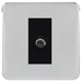 Schneider Lisse Deco Polished Chrome Satellite Socket GGBL7030MBPCAvailable from RS Electrical Supplies