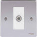 Schneider Ultimate Low Profile Polished Chrome Satellite Socket GU7530MWPCAvailable from RS Electrical Supplies