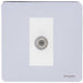 Schneider Ultimate Screwless Polished Chrome Satellite Socket GU7430MWPCAvailable from RS Electrical Supplies